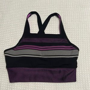 Lorna Jane sports bra removable padded cups, size medium